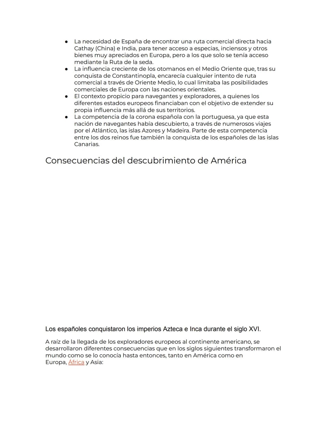 ## ¿Qué fue «el descubrimiento de América»?
Cuando se habla del "descubrimiento de América", se hace referencia a la primera
vez que explor