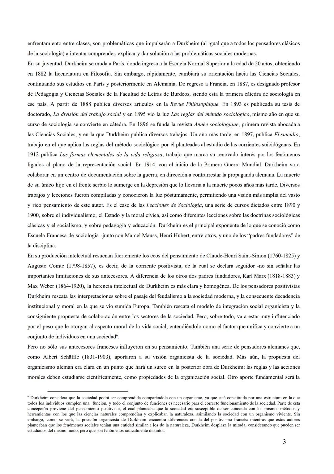 EL PENSAMIENTO DE ÉMILE DURKHEIM
Mariano Andrade y Rocio Otero.
I- CONTEXTO HISTÓRICO, ASPECTOS BIOGRÁFICOS Y ANTECEDENTES FILOSÓFICOS DEL
P