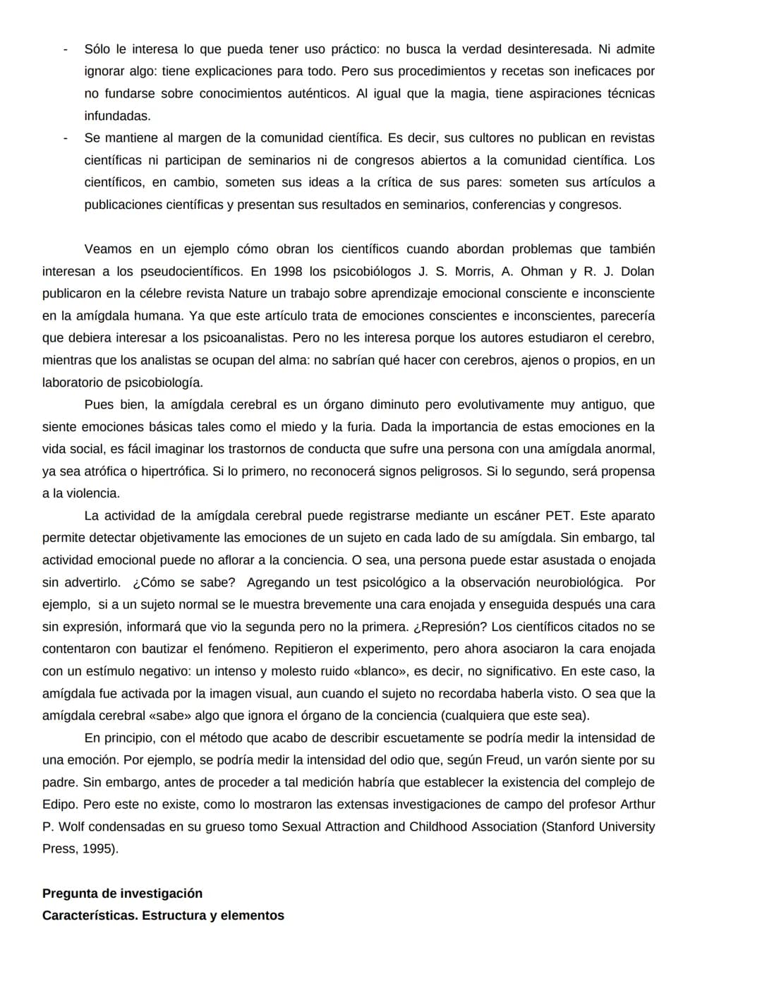 Problema de investigación
"El problema de investigación es el punto inicial de cualquier investigación. Sin embargo, su
delimitación y formu