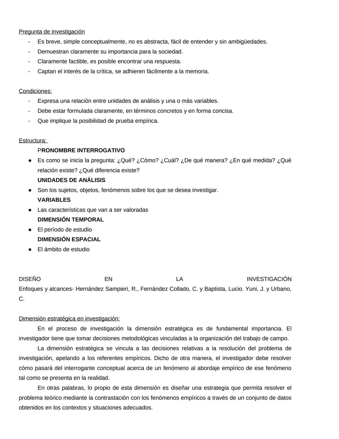 Problema de investigación
"El problema de investigación es el punto inicial de cualquier investigación. Sin embargo, su
delimitación y formu