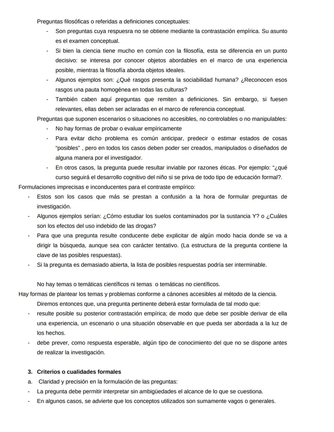 Problema de investigación
"El problema de investigación es el punto inicial de cualquier investigación. Sin embargo, su
delimitación y formu