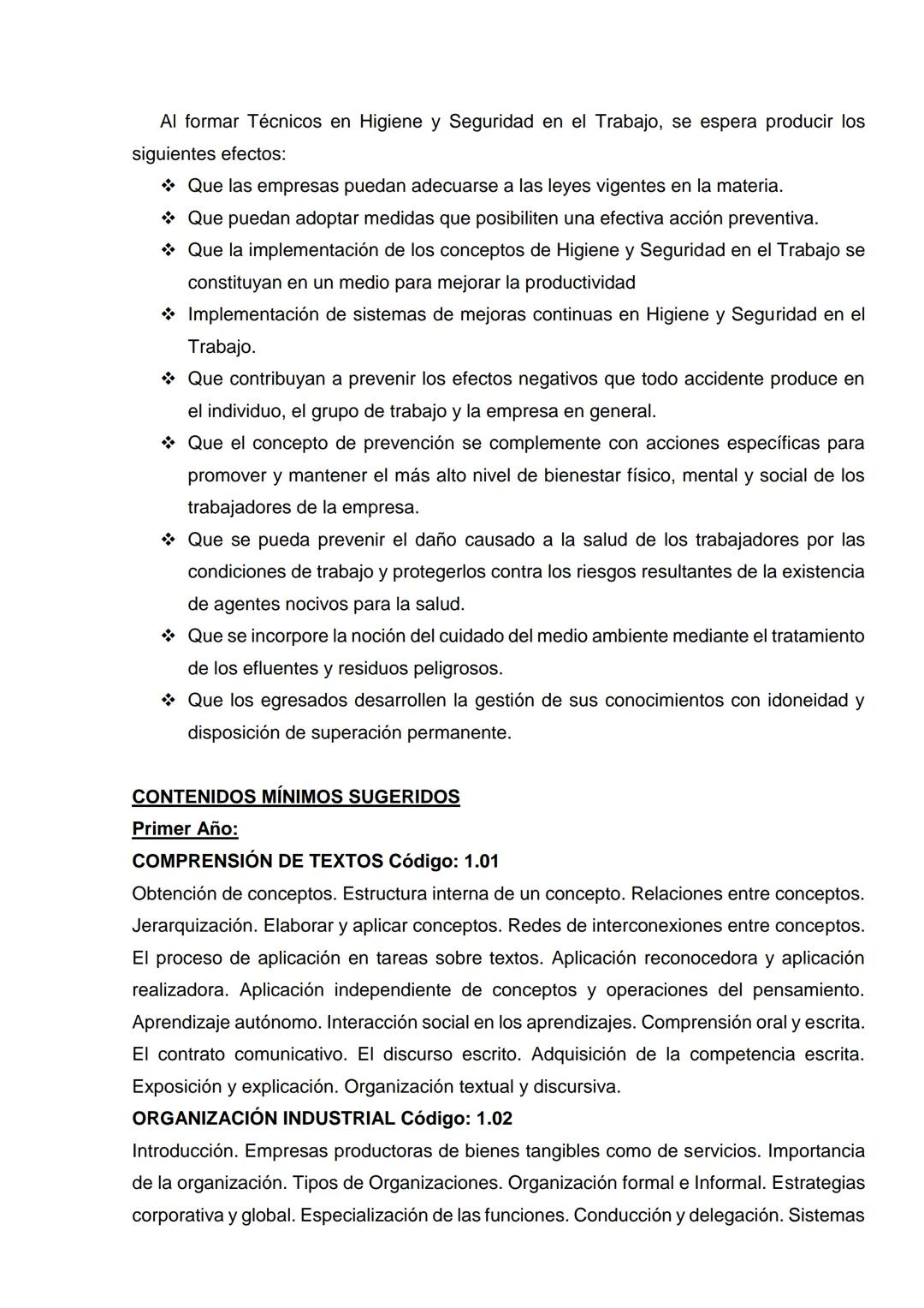 INSTITUTO SAN ANDRES N°8225
Instituto
San Andrés
TECNICATURA EN HIGIENE Y
SEGURIDAD EN EL TRABAJO
PSICOLOGIA
LABORAL
2.025 # PROGRAMA I. INT