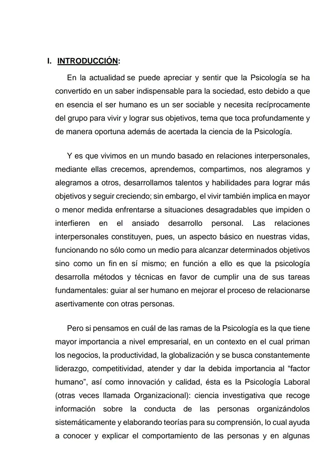 INSTITUTO SAN ANDRES N°8225
Instituto
San Andrés
TECNICATURA EN HIGIENE Y
SEGURIDAD EN EL TRABAJO
PSICOLOGIA
LABORAL
2.025 # PROGRAMA I. INT