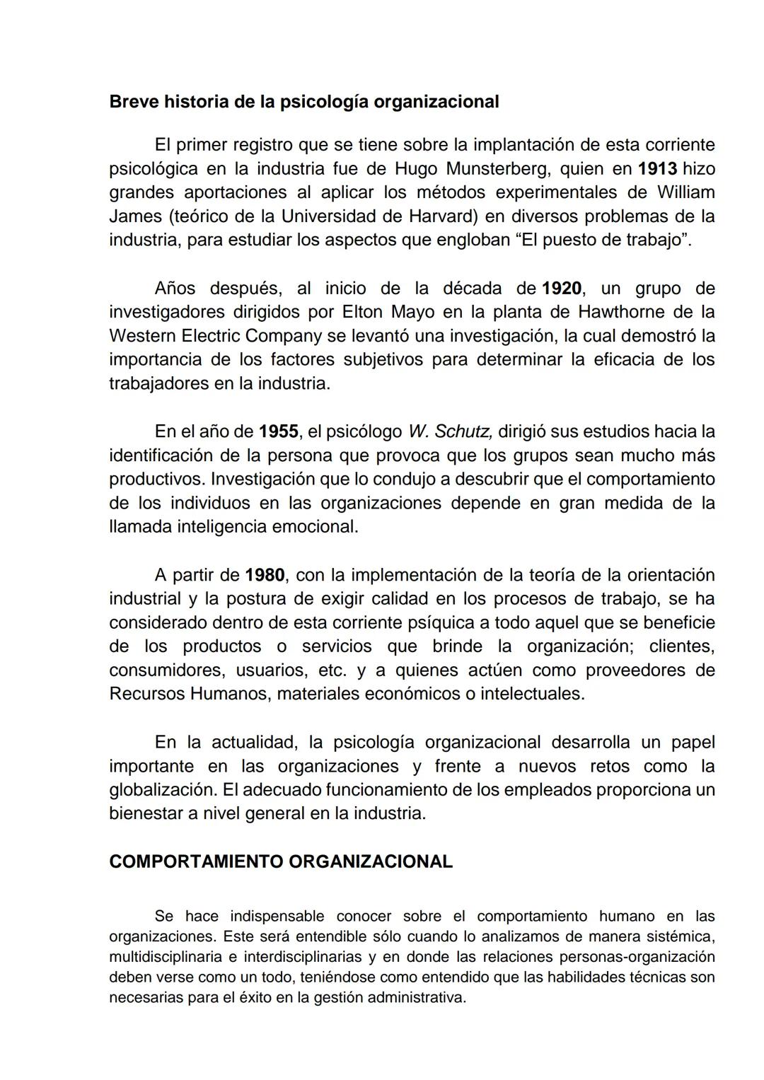 INSTITUTO SAN ANDRES N°8225
Instituto
San Andrés
TECNICATURA EN HIGIENE Y
SEGURIDAD EN EL TRABAJO
PSICOLOGIA
LABORAL
2.025 # PROGRAMA I. INT