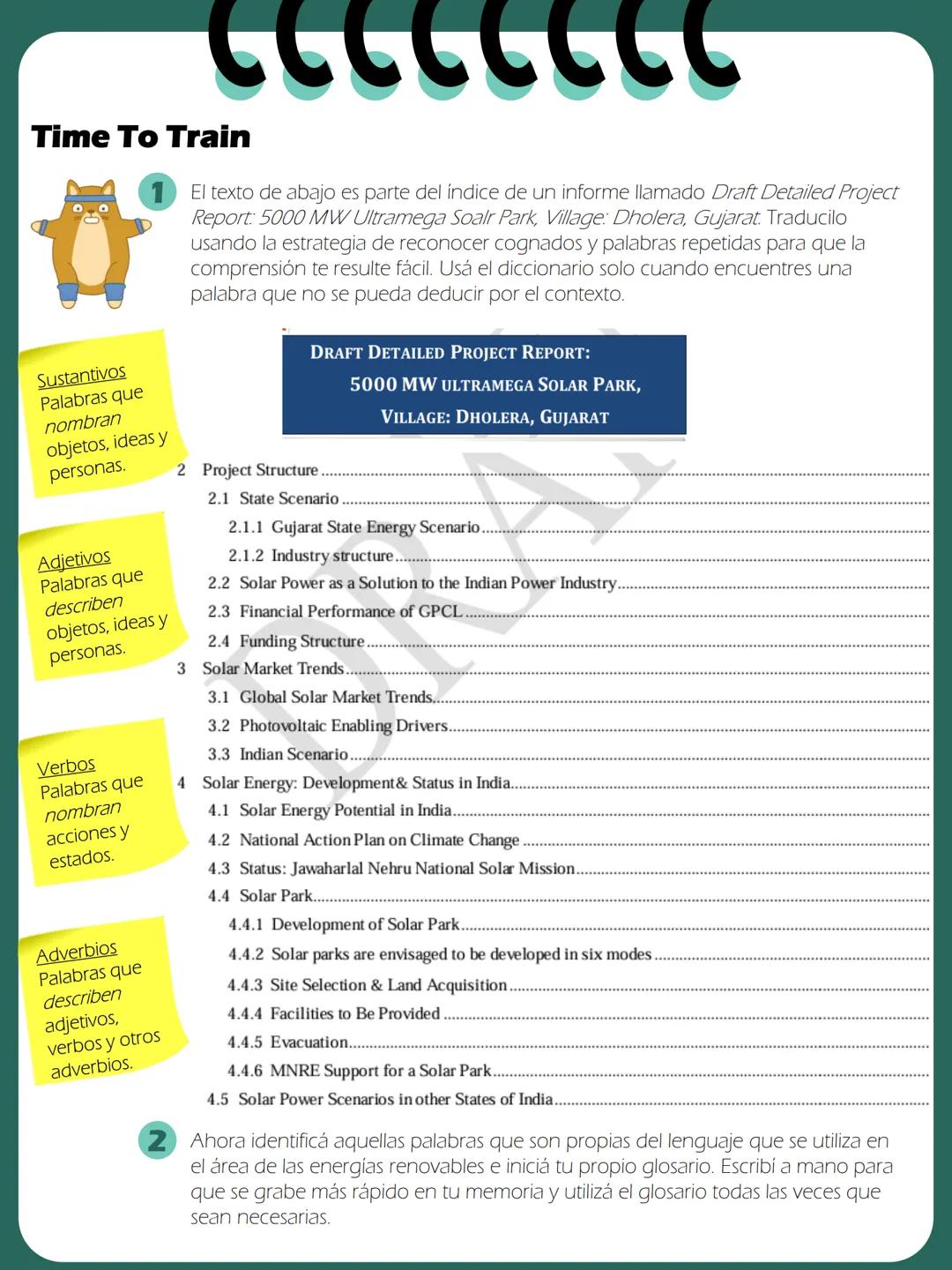 # TECHNICAL ENGLISH
Renewable Energy
Mr. Valdera
Technical School of Monte Hermoso Para comenzar...
Parts of the Speech
(Clases de Palabra