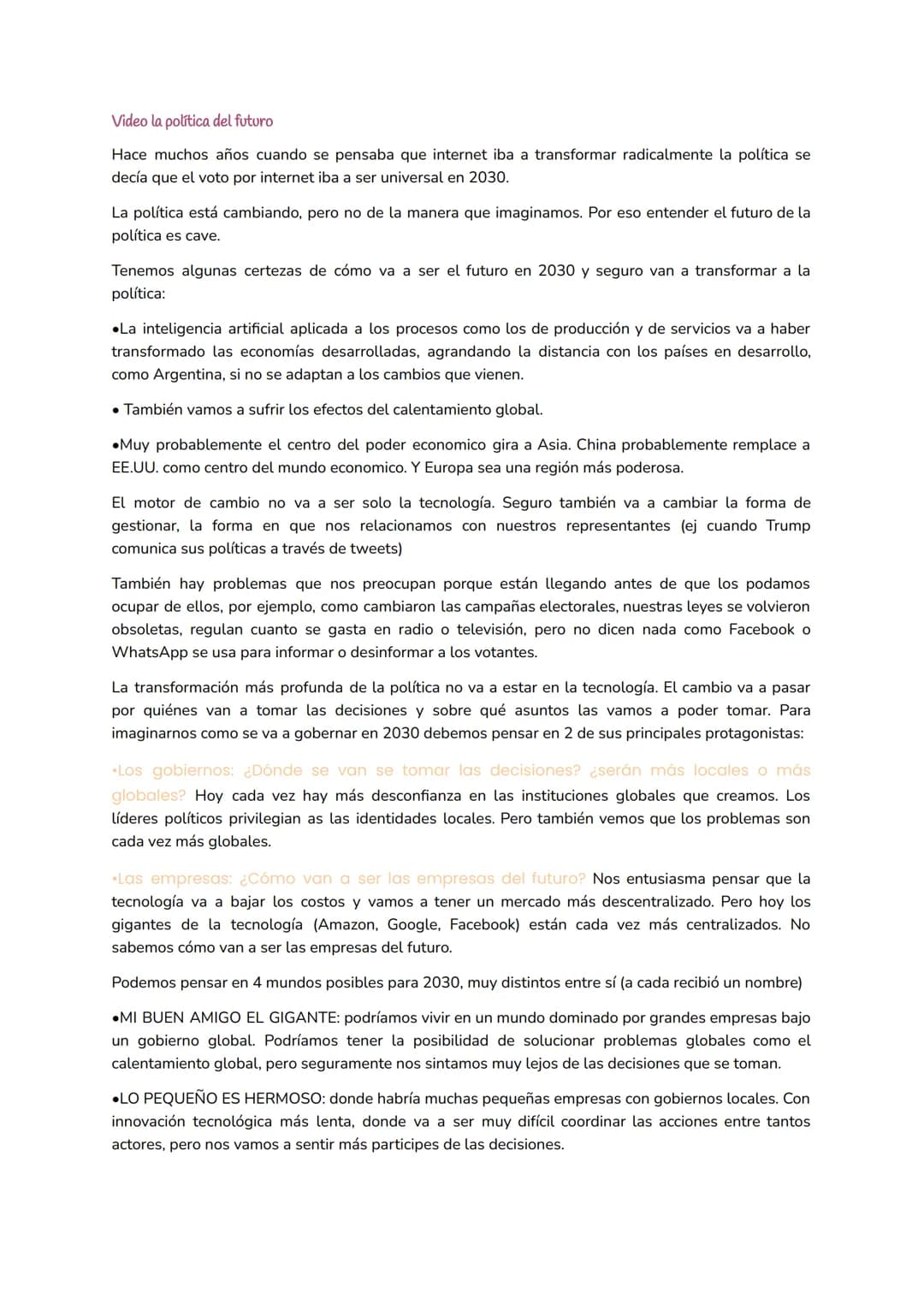 Segundo
Parcial Herramientas
CAPÍTULO 6: Democracias Delegativas
SURGIMIENTO DE LAS DEMOCRACIAS DELEGATIVAS
Durante el siglo XX las crisis e