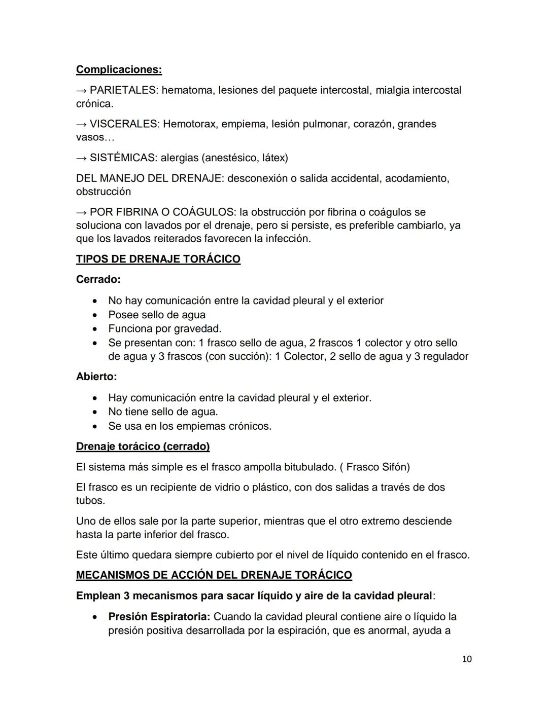 Drenajes manejo y cuidados de enfermería parte 1
Concepto de drenaje:
Todo tipo de maniobra y material destinados a la evacuación o derivaci