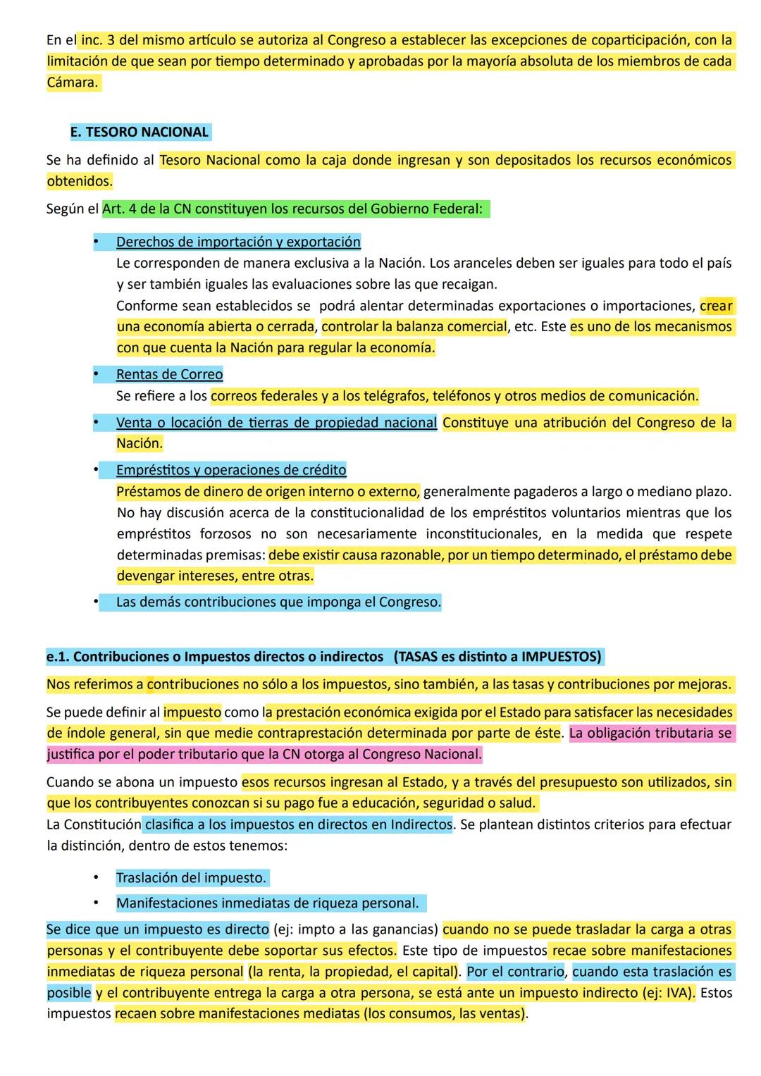 RESUMEN DERECHO CONSTITUCIONAL Y
ADMINISTRATIVO
(con orientación a ciencias económicas)
Resumen basado en el libro original de Lorenzo Danie