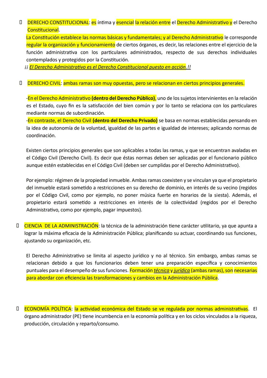 RESUMEN DERECHO CONSTITUCIONAL Y
ADMINISTRATIVO
(con orientación a ciencias económicas)
Resumen basado en el libro original de Lorenzo Danie