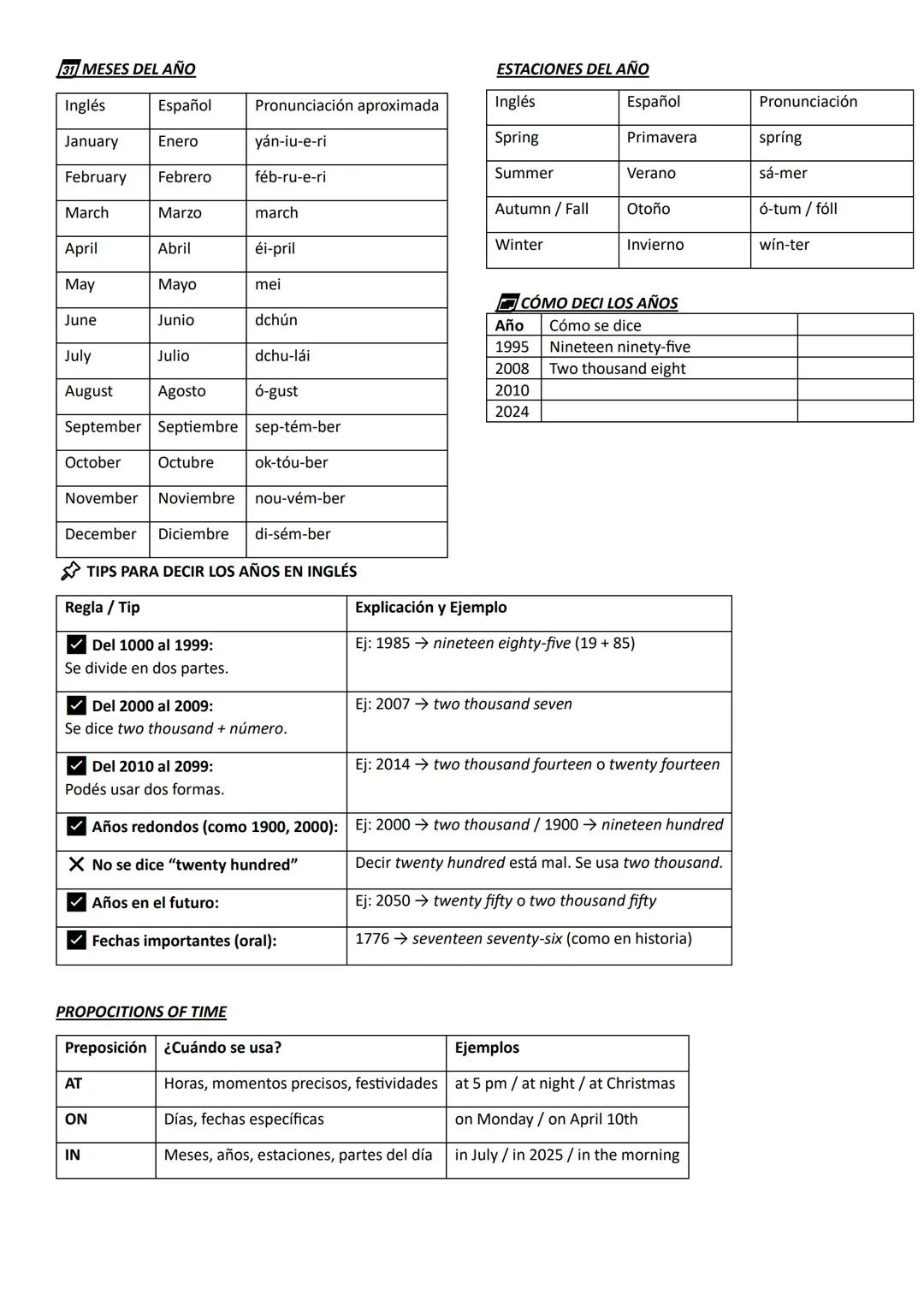 English # SUBJECT PRONOUNS
Los subject pronouns (pronombres personales sujeto) en inglés se usan para indicar quién realiza la acción en un
