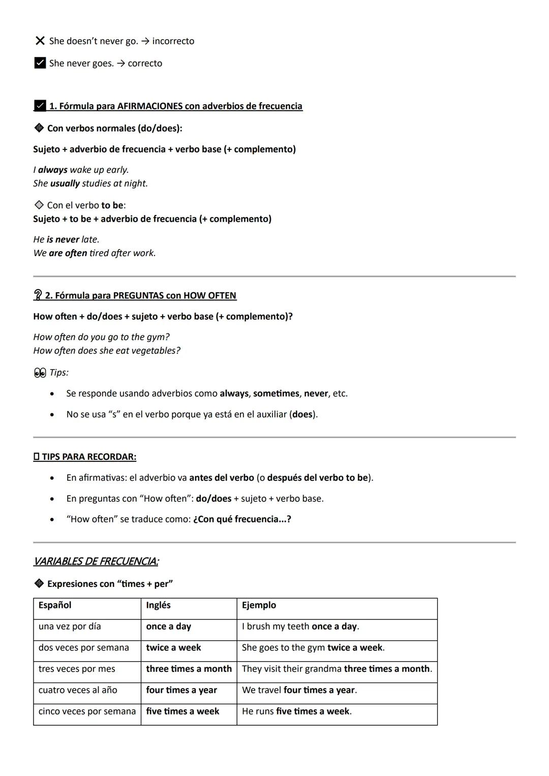 English # SUBJECT PRONOUNS
Los subject pronouns (pronombres personales sujeto) en inglés se usan para indicar quién realiza la acción en un