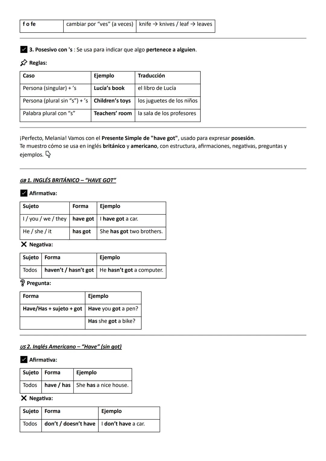 English # SUBJECT PRONOUNS
Los subject pronouns (pronombres personales sujeto) en inglés se usan para indicar quién realiza la acción en un