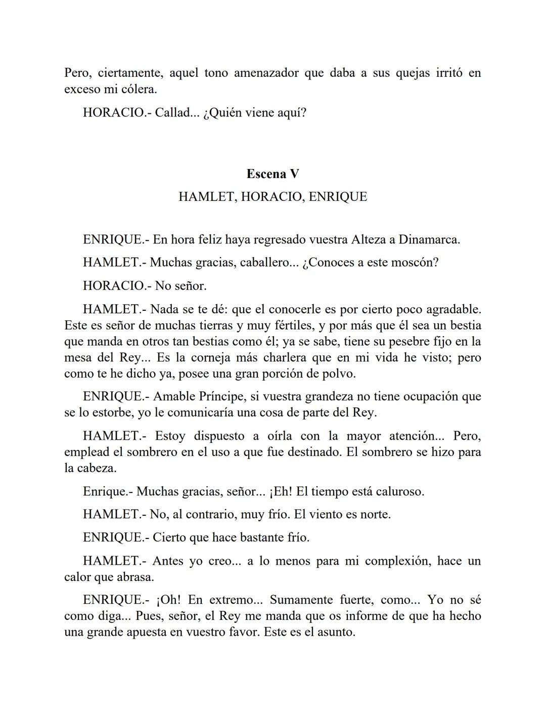 # William Shakespeare
# Hamlet
ELEJANDRIA
libros de dominio público Libro descargado en www.elejandria.com, tu sitio web de obras de
do