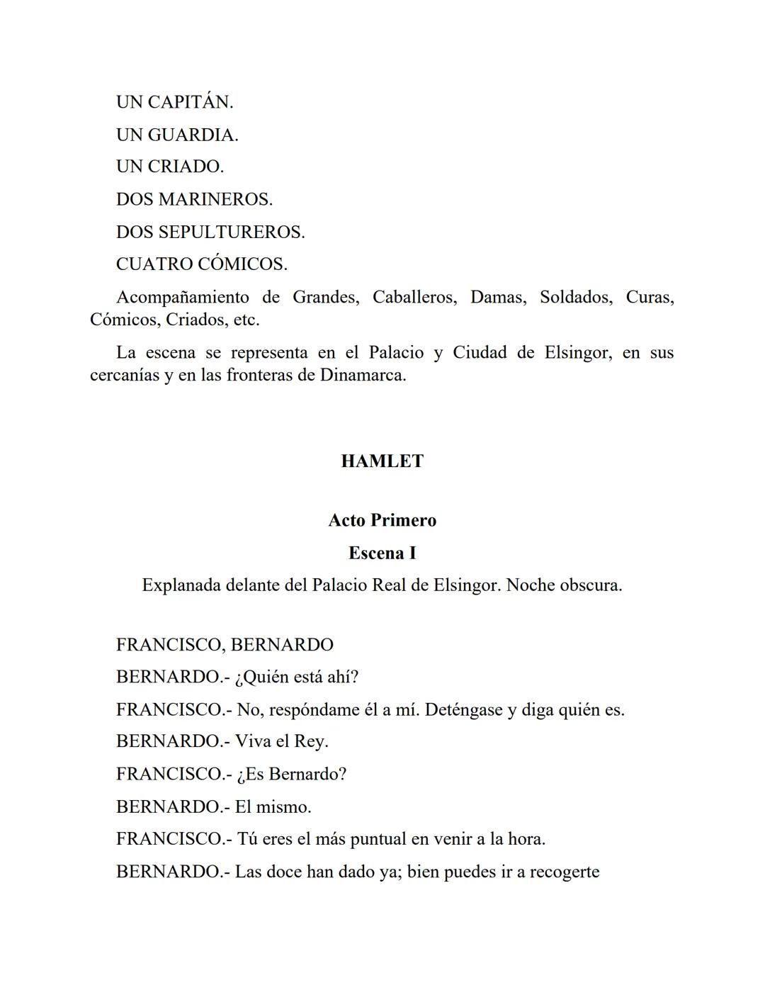 # William Shakespeare
# Hamlet
ELEJANDRIA
libros de dominio público Libro descargado en www.elejandria.com, tu sitio web de obras de
do