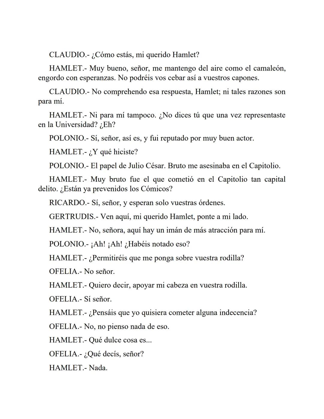 # William Shakespeare
# Hamlet
ELEJANDRIA
libros de dominio público Libro descargado en www.elejandria.com, tu sitio web de obras de
do