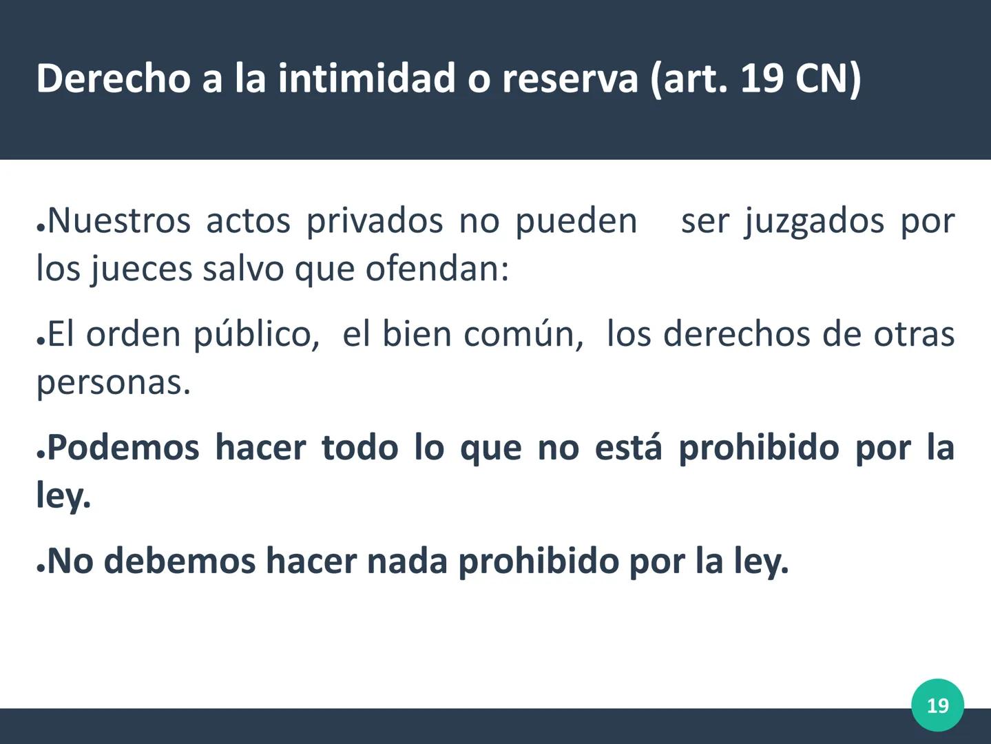 La Constitución Nacional
.La Constitución argentina es una ley escrita dividida en tres
partes:
.Preámbulo, primera parte y segunda parte.
.
