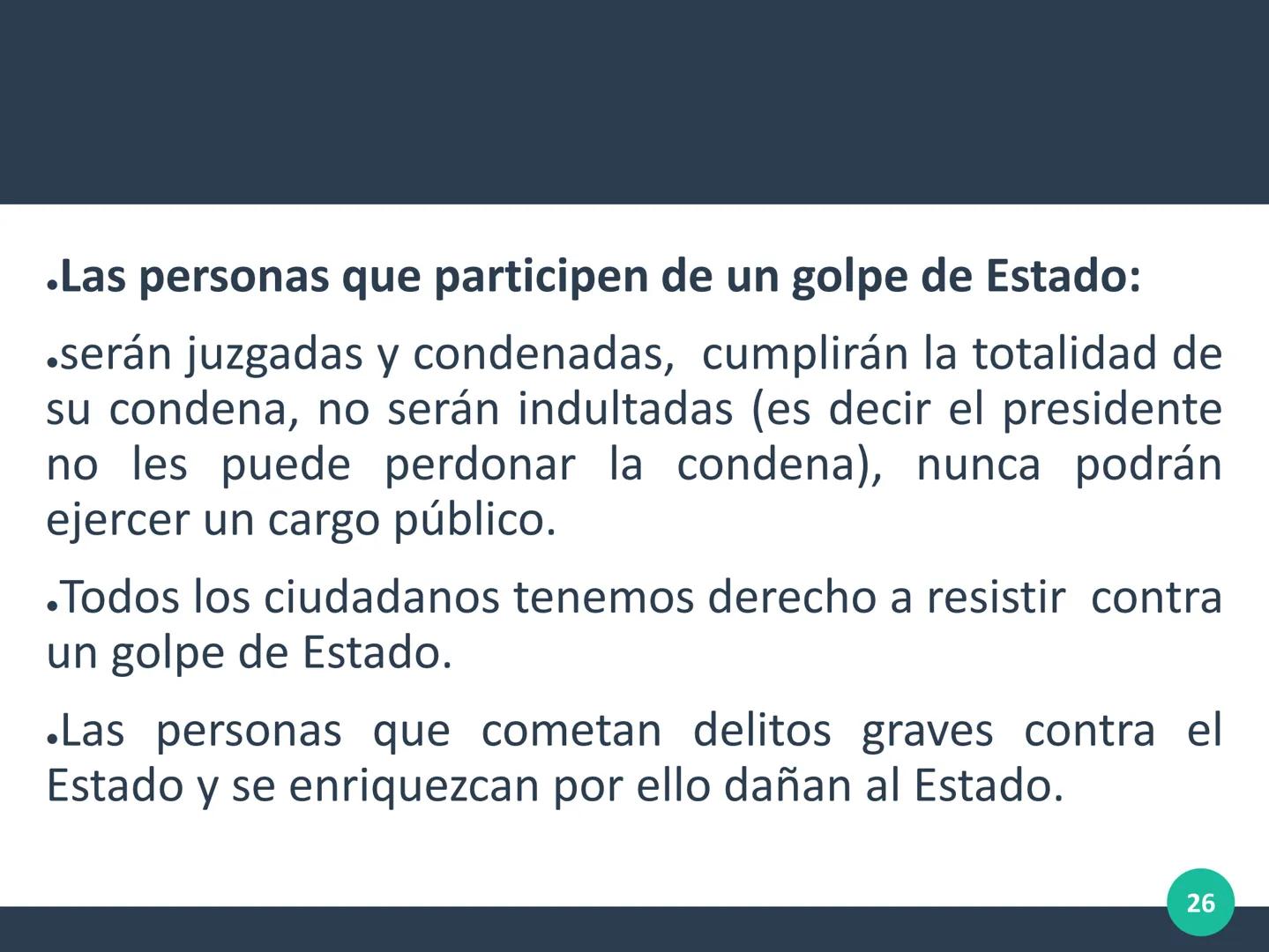 La Constitución Nacional
.La Constitución argentina es una ley escrita dividida en tres
partes:
.Preámbulo, primera parte y segunda parte.
.