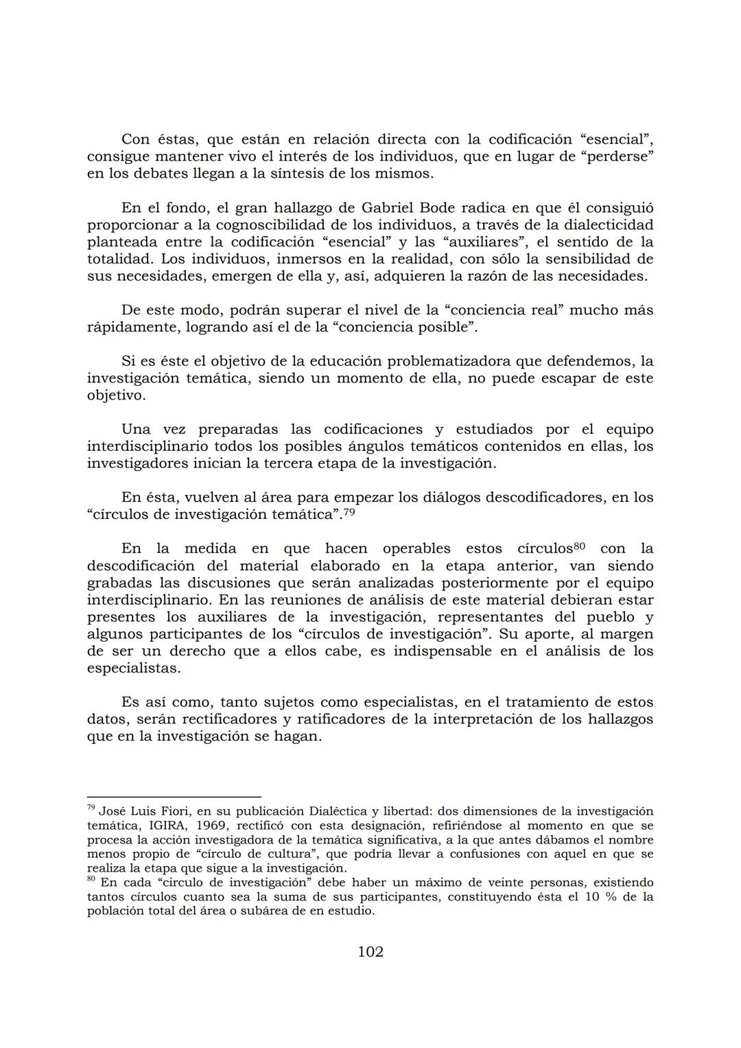 # PEDAGOGÍA DEL OPRIMIDO
Paulo Freire
1 INDICE
APRENDER A DECIR SU PALABRA. EL MÉTODO DE ALFABETIZACIÓN DEL
PROFESOR PAULO FREIRE, por ER