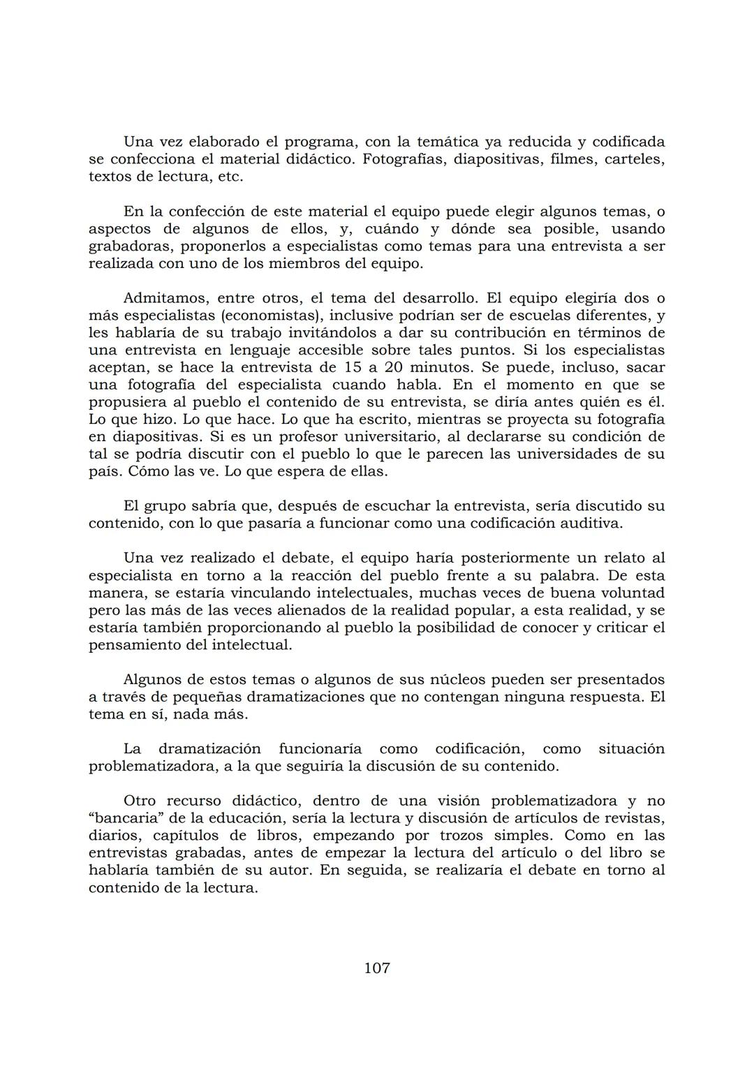 # PEDAGOGÍA DEL OPRIMIDO
Paulo Freire
1 INDICE
APRENDER A DECIR SU PALABRA. EL MÉTODO DE ALFABETIZACIÓN DEL
PROFESOR PAULO FREIRE, por ER