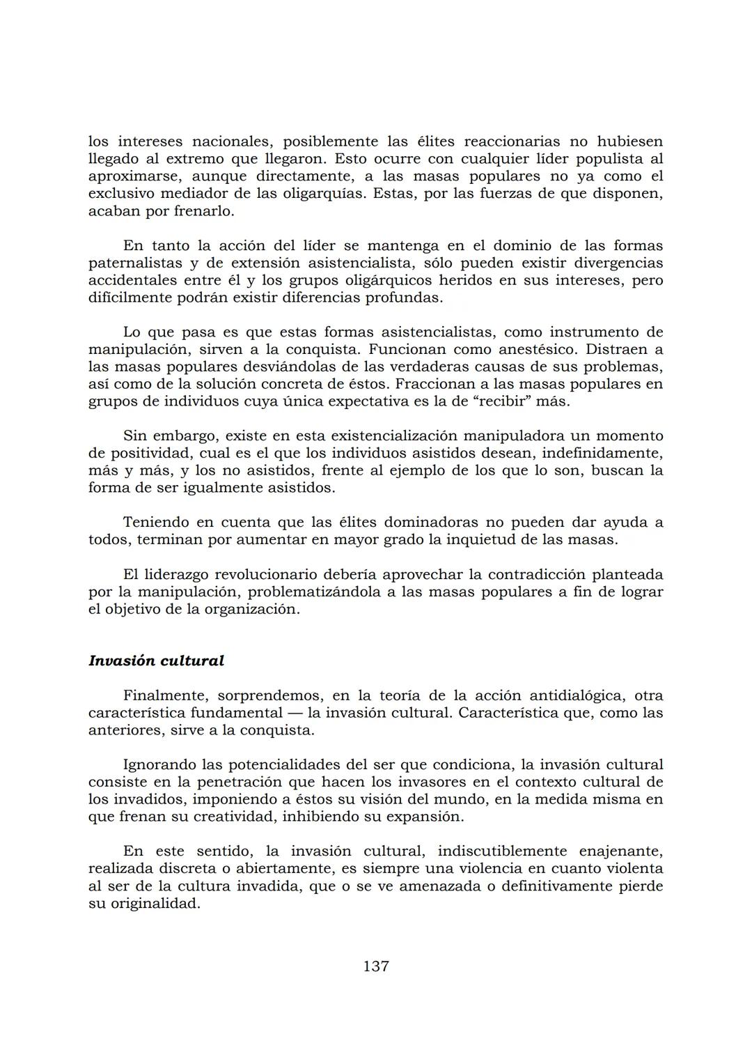 # PEDAGOGÍA DEL OPRIMIDO
Paulo Freire
1 INDICE
APRENDER A DECIR SU PALABRA. EL MÉTODO DE ALFABETIZACIÓN DEL
PROFESOR PAULO FREIRE, por ER