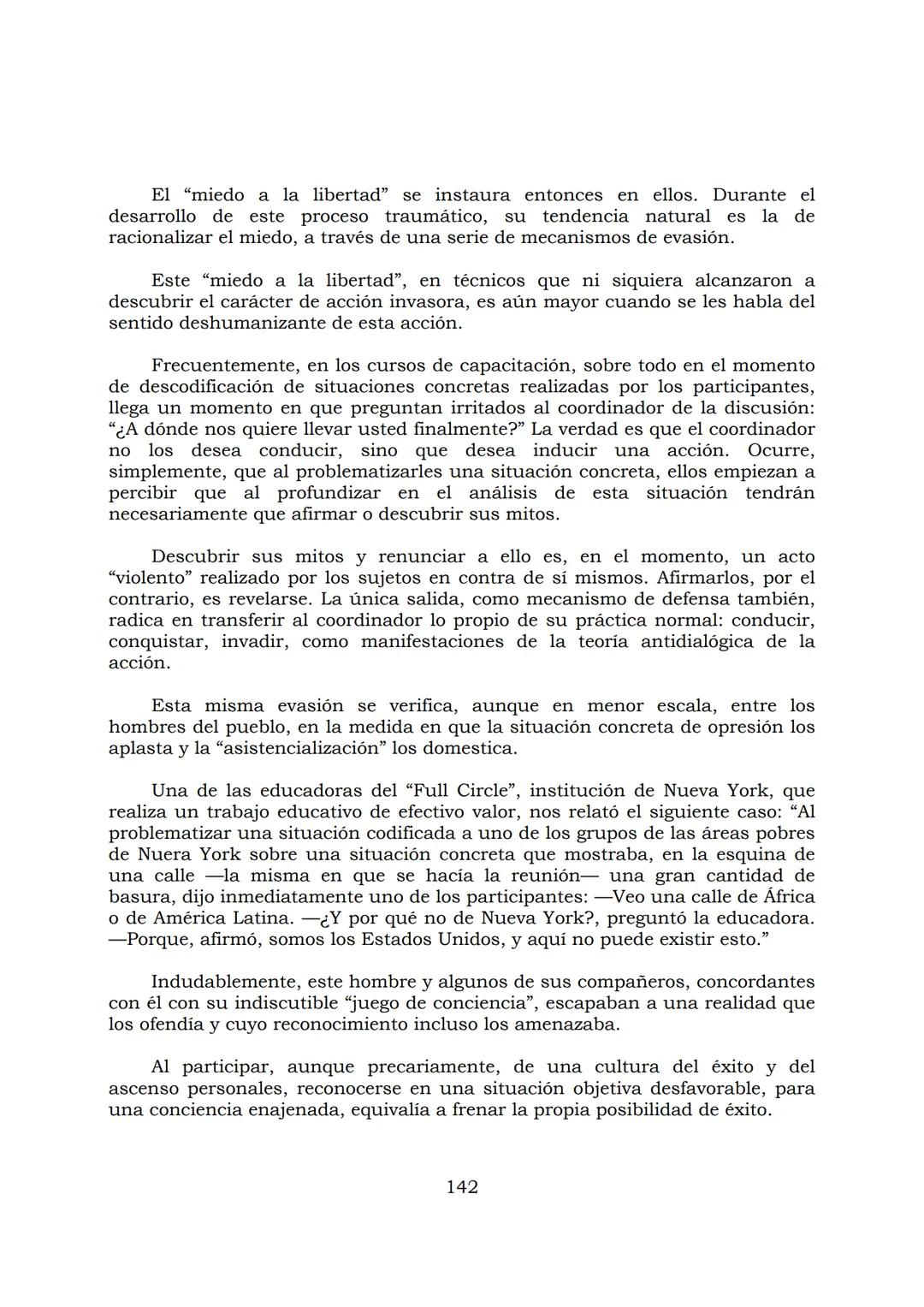 # PEDAGOGÍA DEL OPRIMIDO
Paulo Freire
1 INDICE
APRENDER A DECIR SU PALABRA. EL MÉTODO DE ALFABETIZACIÓN DEL
PROFESOR PAULO FREIRE, por ER