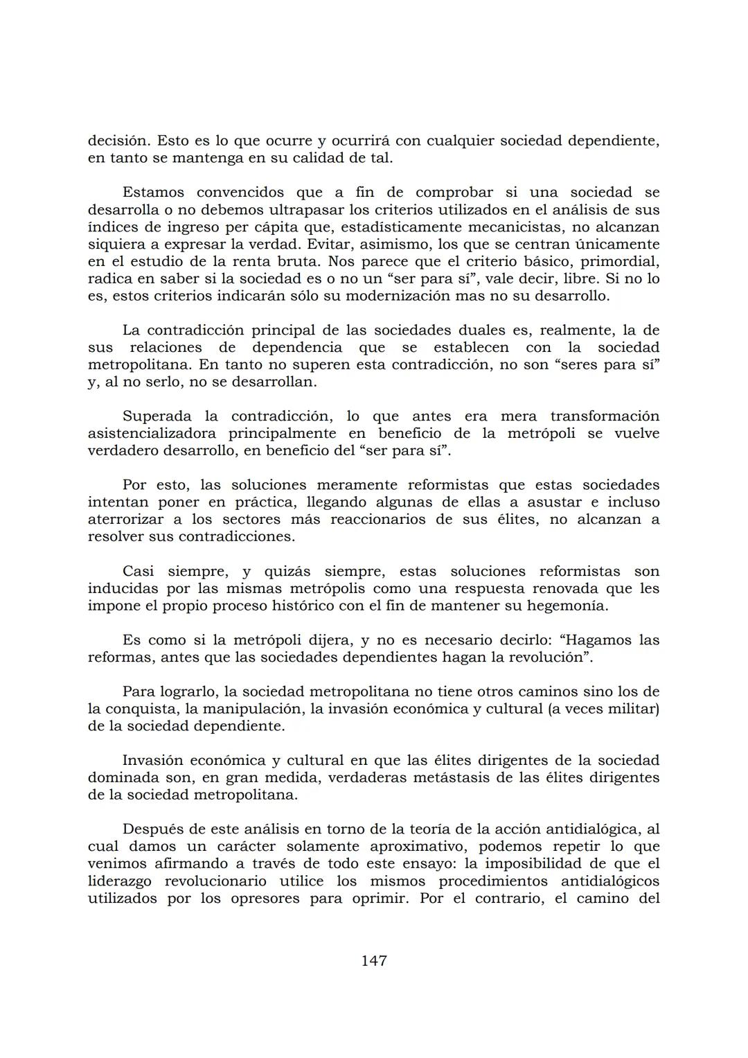 # PEDAGOGÍA DEL OPRIMIDO
Paulo Freire
1 INDICE
APRENDER A DECIR SU PALABRA. EL MÉTODO DE ALFABETIZACIÓN DEL
PROFESOR PAULO FREIRE, por ER