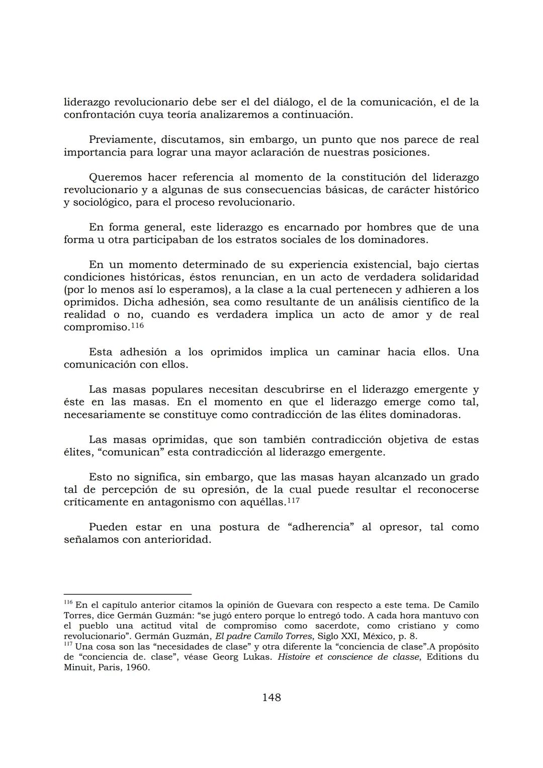 # PEDAGOGÍA DEL OPRIMIDO
Paulo Freire
1 INDICE
APRENDER A DECIR SU PALABRA. EL MÉTODO DE ALFABETIZACIÓN DEL
PROFESOR PAULO FREIRE, por ER