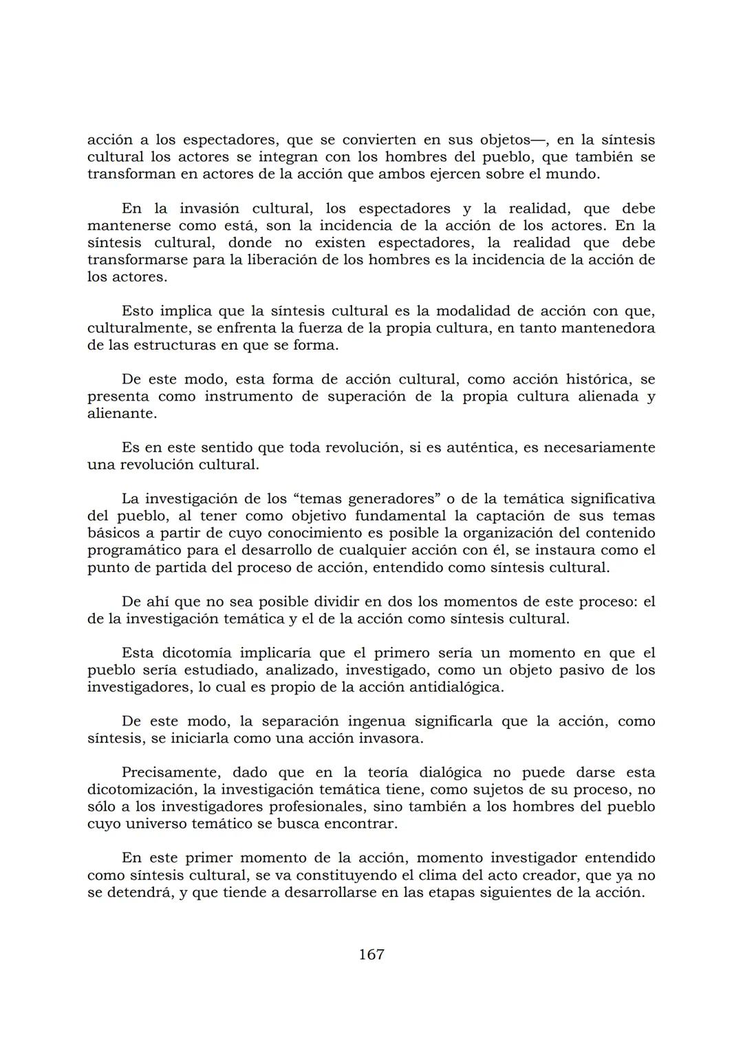 # PEDAGOGÍA DEL OPRIMIDO
Paulo Freire
1 INDICE
APRENDER A DECIR SU PALABRA. EL MÉTODO DE ALFABETIZACIÓN DEL
PROFESOR PAULO FREIRE, por ER