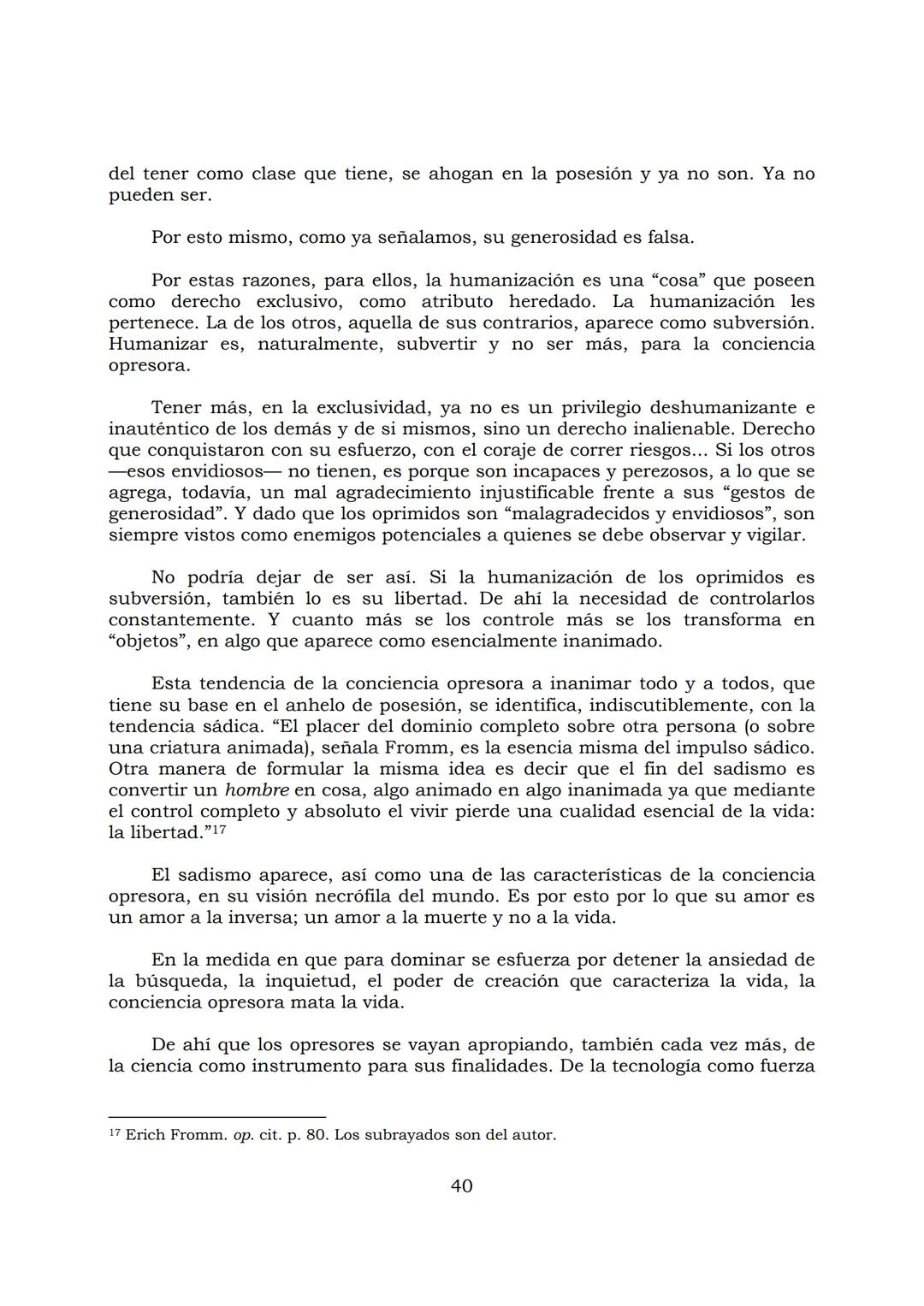 # PEDAGOGÍA DEL OPRIMIDO
Paulo Freire
1 INDICE
APRENDER A DECIR SU PALABRA. EL MÉTODO DE ALFABETIZACIÓN DEL
PROFESOR PAULO FREIRE, por ER