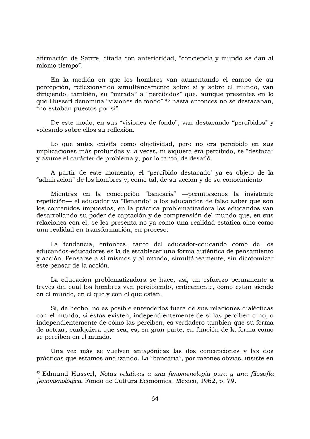 # PEDAGOGÍA DEL OPRIMIDO
Paulo Freire
1 INDICE
APRENDER A DECIR SU PALABRA. EL MÉTODO DE ALFABETIZACIÓN DEL
PROFESOR PAULO FREIRE, por ER