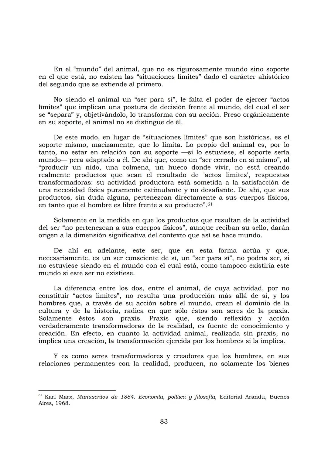 # PEDAGOGÍA DEL OPRIMIDO
Paulo Freire
1 INDICE
APRENDER A DECIR SU PALABRA. EL MÉTODO DE ALFABETIZACIÓN DEL
PROFESOR PAULO FREIRE, por ER