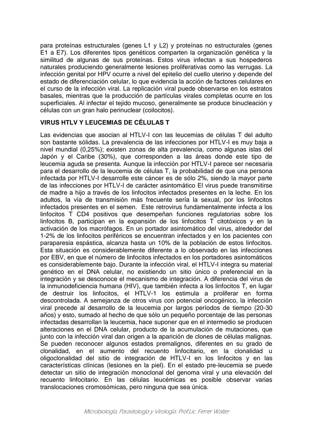 MICROBIOLOGÍA Y PARASITOLOGÍA
CARRERA: Técnico superior en enfermería
UNIDAD CURRICULAR: Microbiología y Parasitología
CURSO: 1º año "B"
DOC