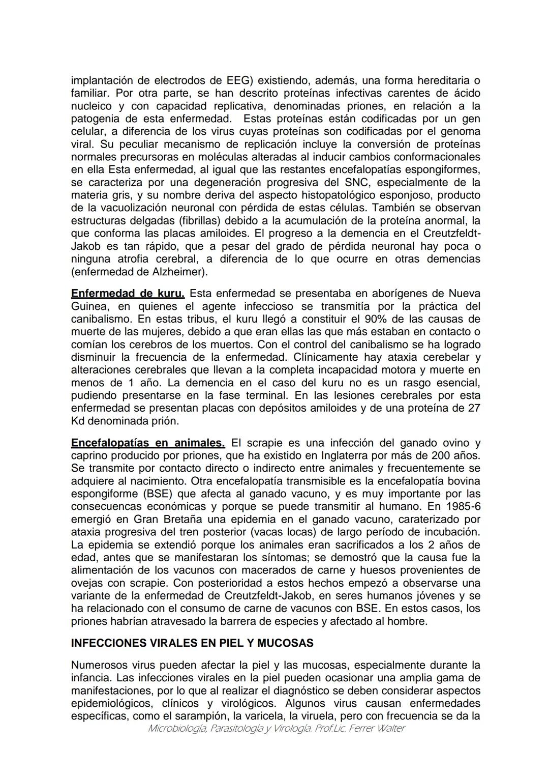 MICROBIOLOGÍA Y PARASITOLOGÍA
CARRERA: Técnico superior en enfermería
UNIDAD CURRICULAR: Microbiología y Parasitología
CURSO: 1º año "B"
DOC