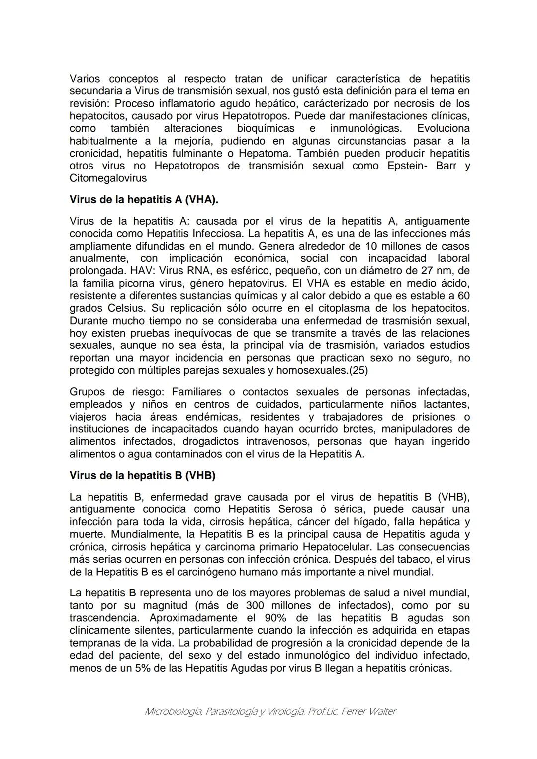 MICROBIOLOGÍA Y PARASITOLOGÍA
CARRERA: Técnico superior en enfermería
UNIDAD CURRICULAR: Microbiología y Parasitología
CURSO: 1º año "B"
DOC
