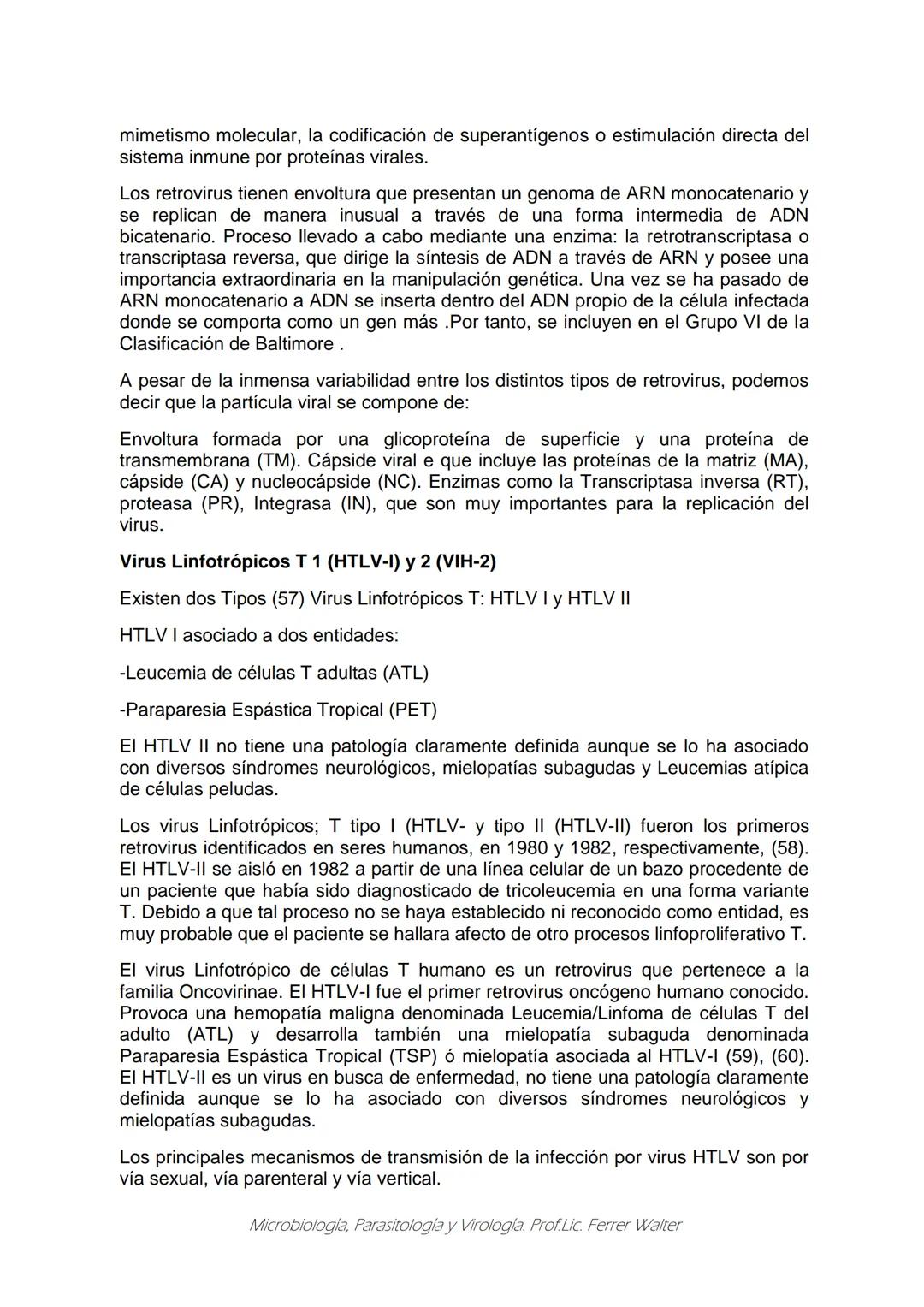 MICROBIOLOGÍA Y PARASITOLOGÍA
CARRERA: Técnico superior en enfermería
UNIDAD CURRICULAR: Microbiología y Parasitología
CURSO: 1º año "B"
DOC