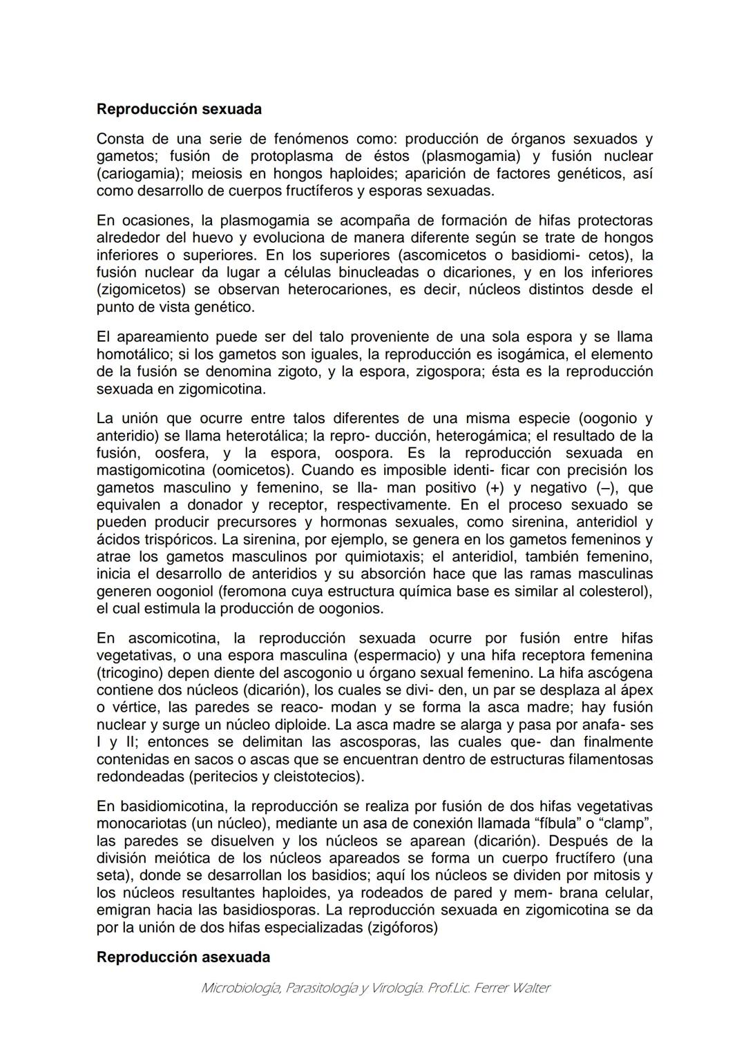 MICROBIOLOGÍA Y PARASITOLOGÍA
CARRERA: Técnico superior en enfermería
UNIDAD CURRICULAR: Microbiología y Parasitología
CURSO: 1º año "B"
DOC