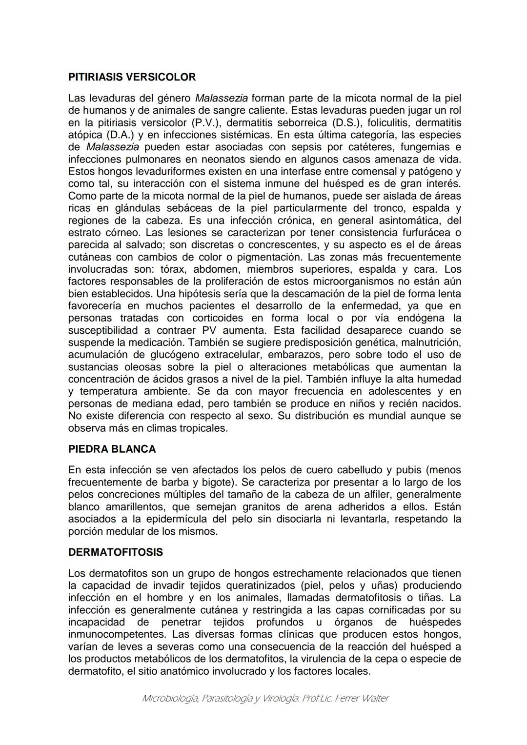 MICROBIOLOGÍA Y PARASITOLOGÍA
CARRERA: Técnico superior en enfermería
UNIDAD CURRICULAR: Microbiología y Parasitología
CURSO: 1º año "B"
DOC