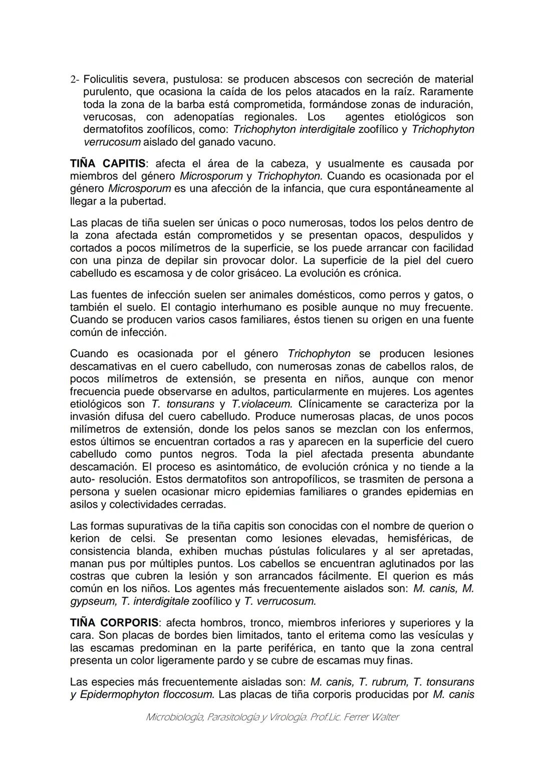 MICROBIOLOGÍA Y PARASITOLOGÍA
CARRERA: Técnico superior en enfermería
UNIDAD CURRICULAR: Microbiología y Parasitología
CURSO: 1º año "B"
DOC