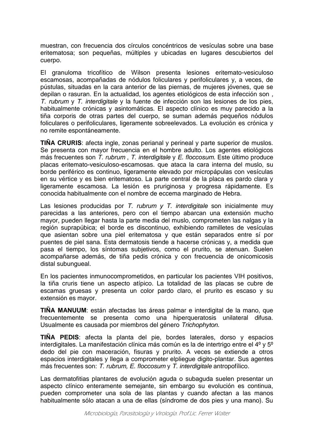 MICROBIOLOGÍA Y PARASITOLOGÍA
CARRERA: Técnico superior en enfermería
UNIDAD CURRICULAR: Microbiología y Parasitología
CURSO: 1º año "B"
DOC