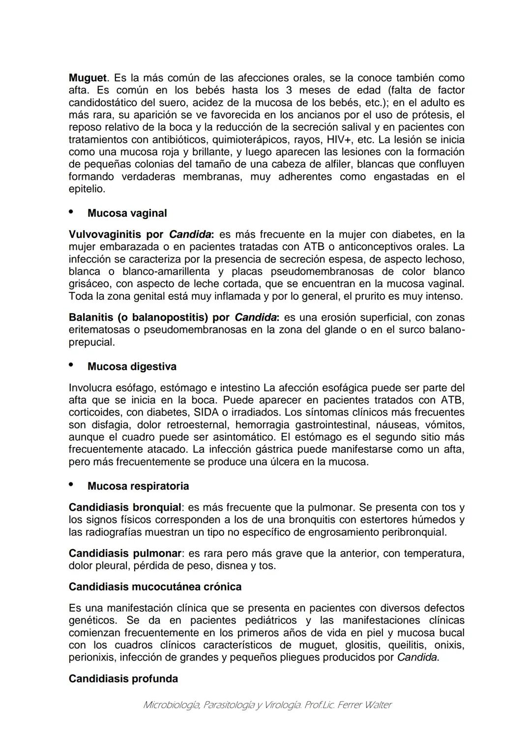 MICROBIOLOGÍA Y PARASITOLOGÍA
CARRERA: Técnico superior en enfermería
UNIDAD CURRICULAR: Microbiología y Parasitología
CURSO: 1º año "B"
DOC