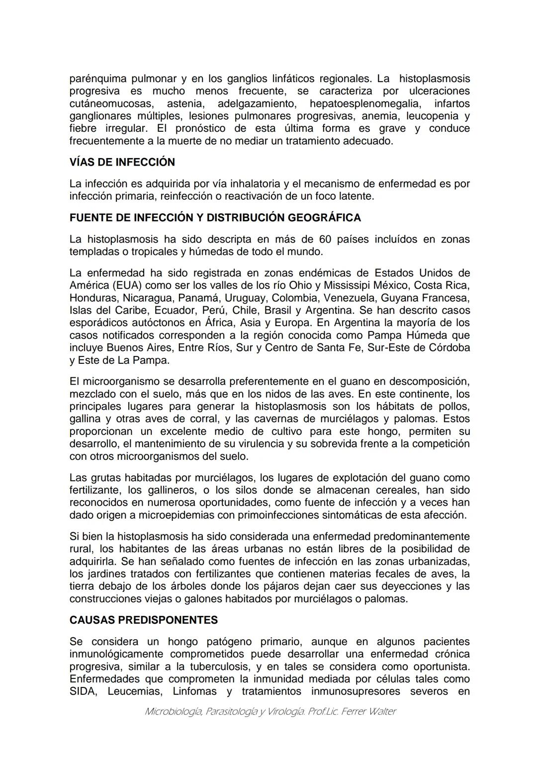 MICROBIOLOGÍA Y PARASITOLOGÍA
CARRERA: Técnico superior en enfermería
UNIDAD CURRICULAR: Microbiología y Parasitología
CURSO: 1º año "B"
DOC