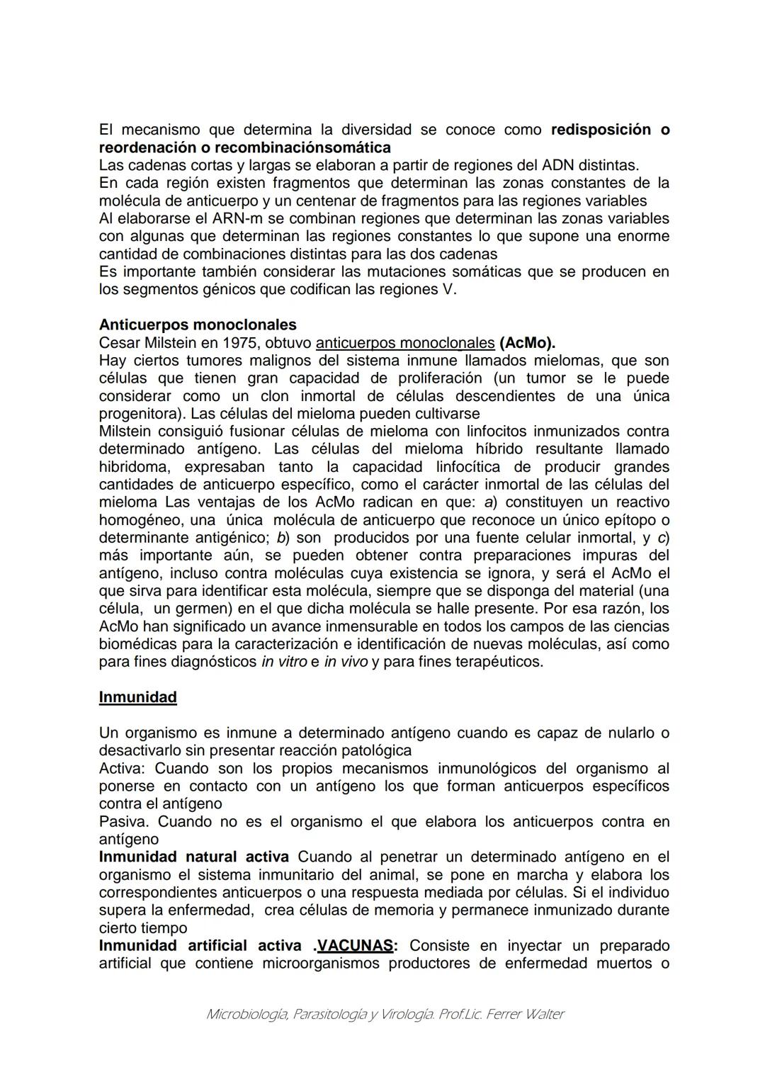 MICROBIOLOGÍA Y PARASITOLOGÍA
CARRERA: Técnico superior en enfermería
UNIDAD CURRICULAR: Microbiología y Parasitología
CURSO: 1º año "B"
DOC