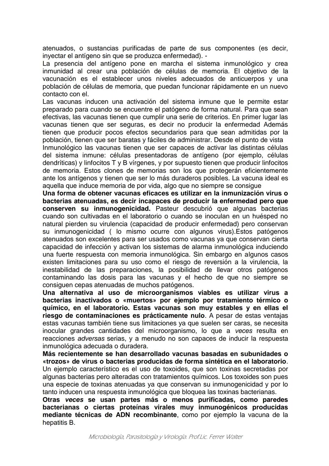 MICROBIOLOGÍA Y PARASITOLOGÍA
CARRERA: Técnico superior en enfermería
UNIDAD CURRICULAR: Microbiología y Parasitología
CURSO: 1º año "B"
DOC