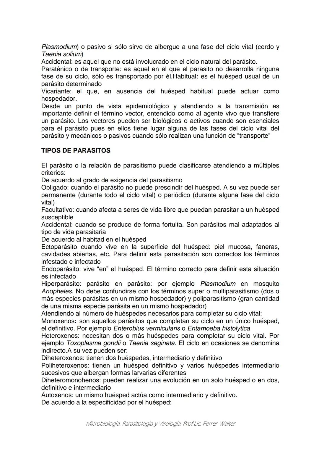 MICROBIOLOGÍA Y PARASITOLOGÍA
CARRERA: Técnico superior en enfermería
UNIDAD CURRICULAR: Microbiología y Parasitología
CURSO: 1º año "B"
DOC