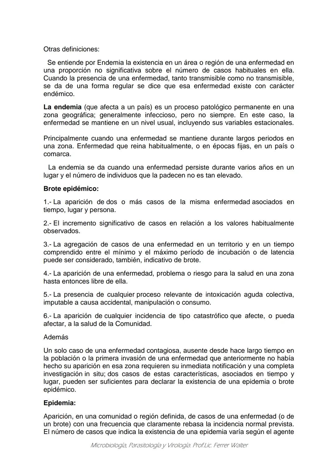 MICROBIOLOGÍA Y PARASITOLOGÍA
CARRERA: Técnico superior en enfermería
UNIDAD CURRICULAR: Microbiología y Parasitología
CURSO: 1º año "B"
DOC