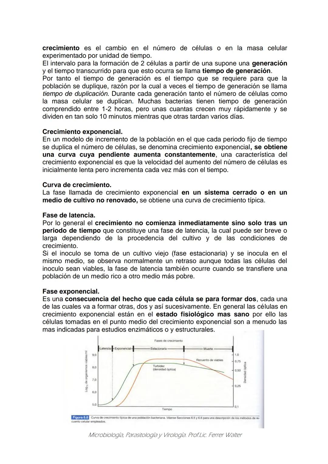 MICROBIOLOGÍA Y PARASITOLOGÍA
CARRERA: Técnico superior en enfermería
UNIDAD CURRICULAR: Microbiología y Parasitología
CURSO: 1º año "B"
DOC