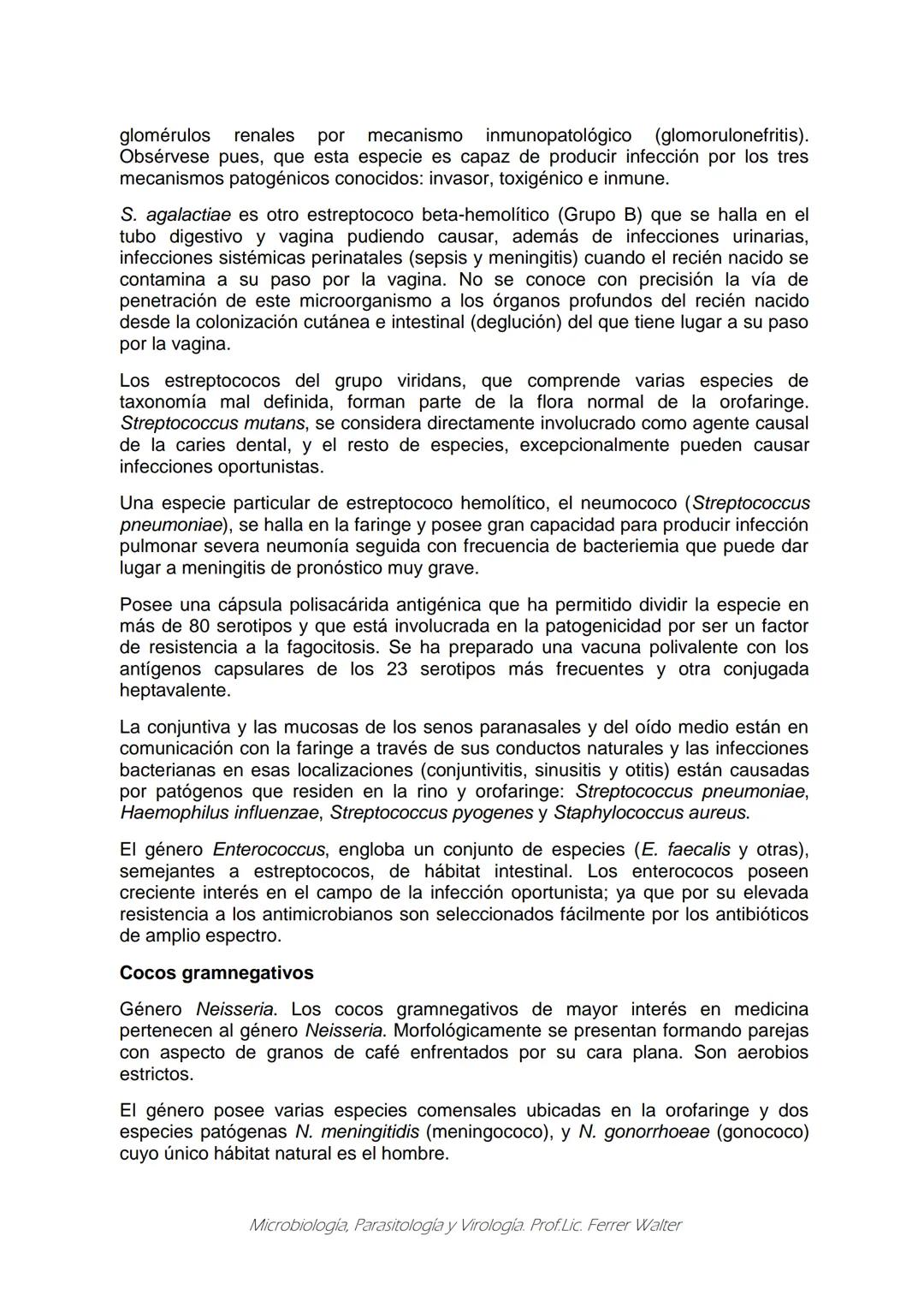 MICROBIOLOGÍA Y PARASITOLOGÍA
CARRERA: Técnico superior en enfermería
UNIDAD CURRICULAR: Microbiología y Parasitología
CURSO: 1º año "B"
DOC