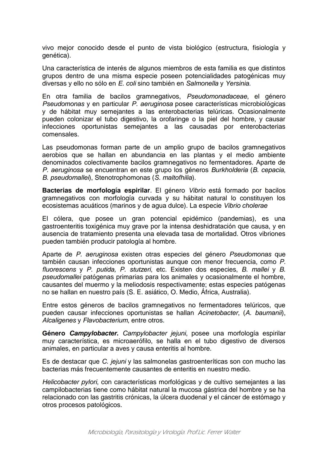 MICROBIOLOGÍA Y PARASITOLOGÍA
CARRERA: Técnico superior en enfermería
UNIDAD CURRICULAR: Microbiología y Parasitología
CURSO: 1º año "B"
DOC
