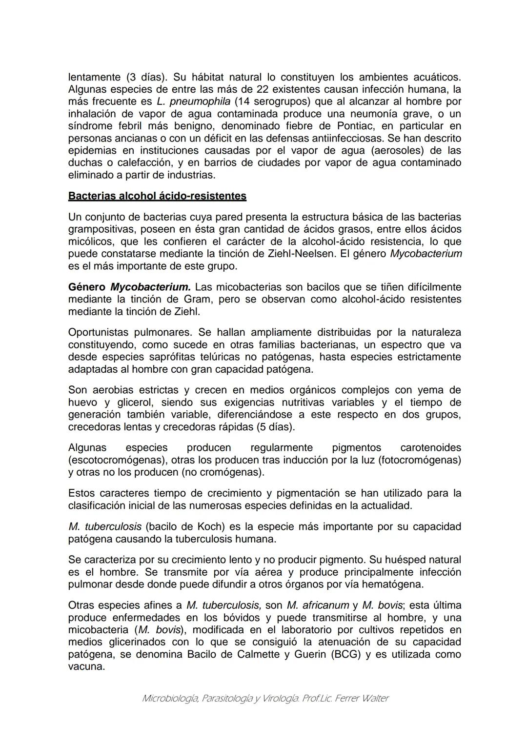 MICROBIOLOGÍA Y PARASITOLOGÍA
CARRERA: Técnico superior en enfermería
UNIDAD CURRICULAR: Microbiología y Parasitología
CURSO: 1º año "B"
DOC
