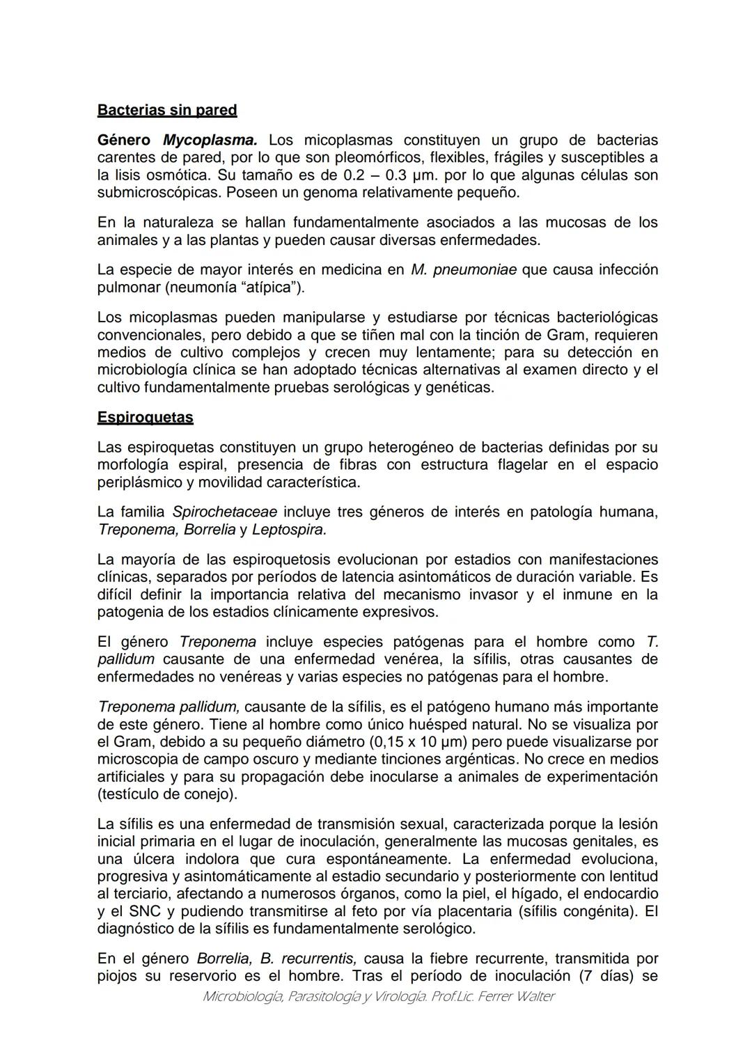 MICROBIOLOGÍA Y PARASITOLOGÍA
CARRERA: Técnico superior en enfermería
UNIDAD CURRICULAR: Microbiología y Parasitología
CURSO: 1º año "B"
DOC
